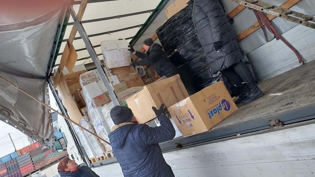Llega a Ucrania el quinto camión enviado por la Diputación de Castellón con material de ayuda humanitaria.