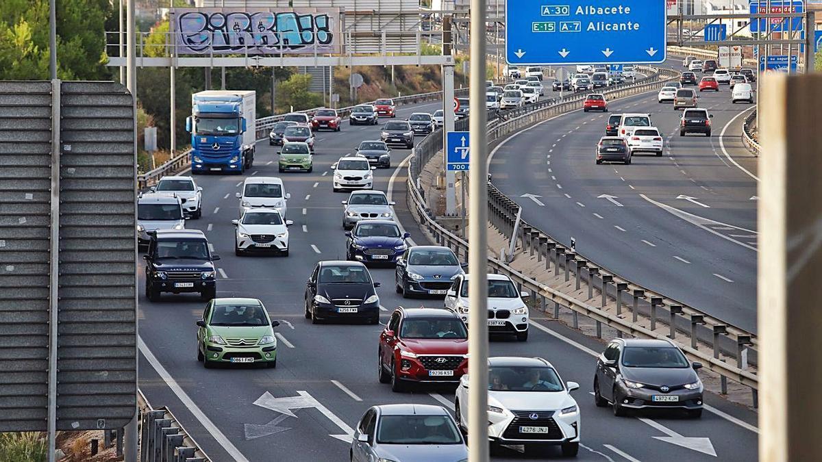 Las carreteras de la Región registrarán miles de desplazamientos.