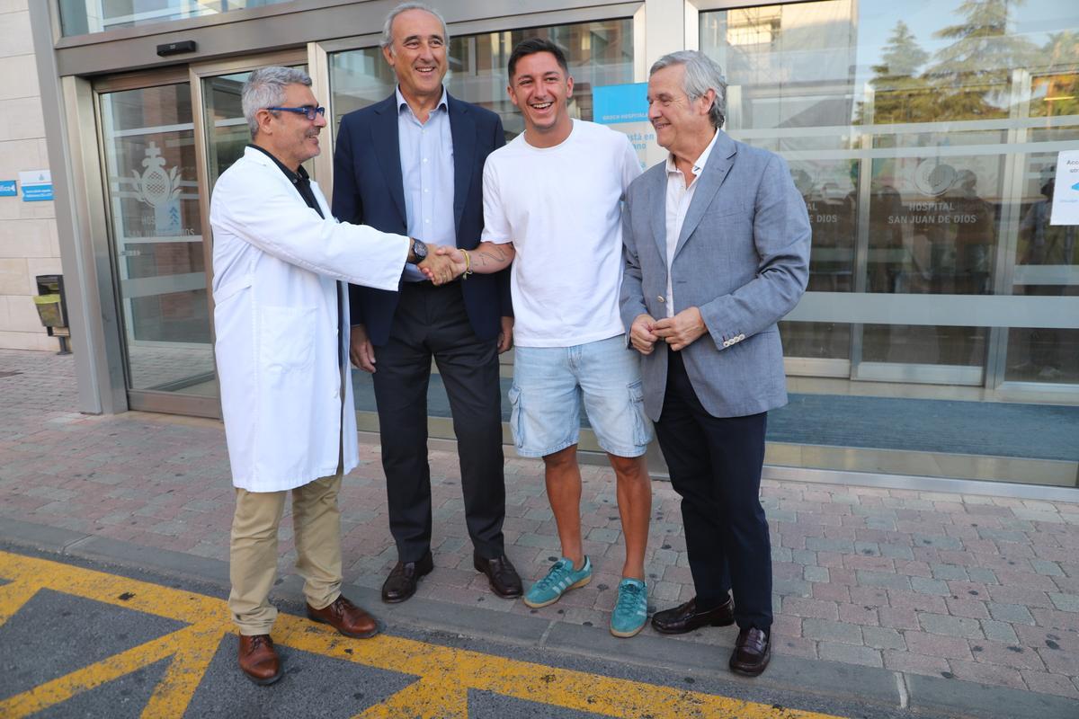 Los reconocimientos médicos del Córdoba CF 25-26, en imágenes
