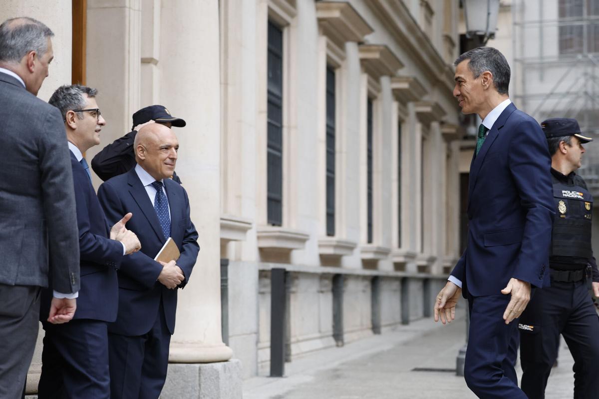 La comparecencia de Pedro Sánchez en la comisión del Caso Koldo en el senado.