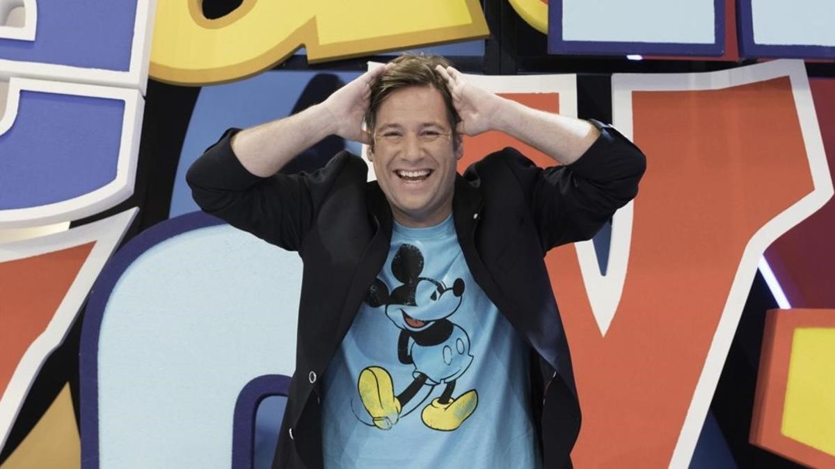 television con carlos latre presentador disney channel boca zas