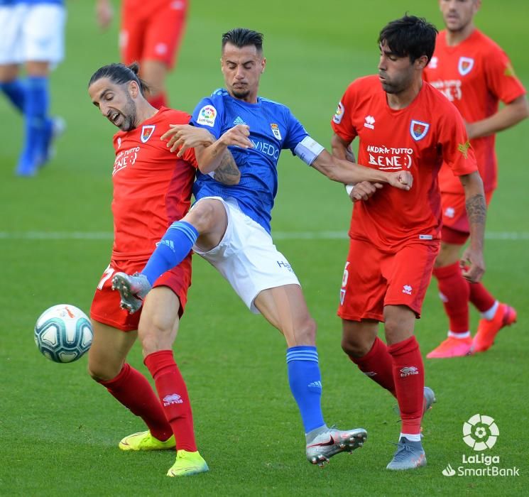 Fútbol: Así ha sido el Numancia-Real Oviedo