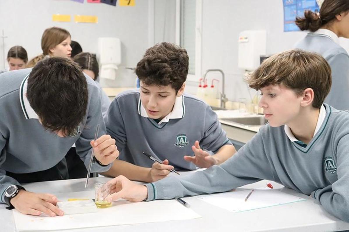 Alumnos del Colegio Alarcón