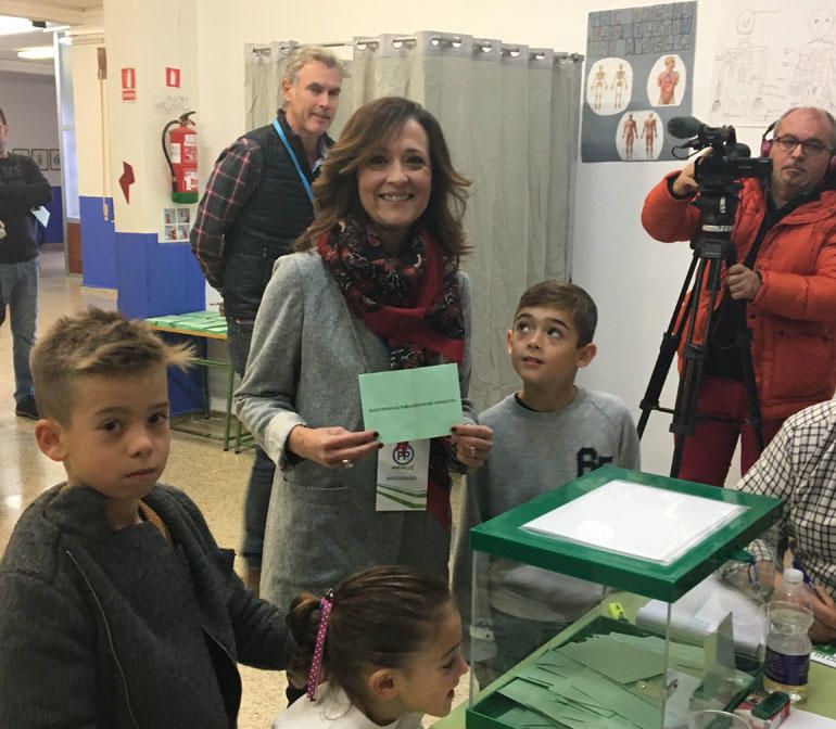 Las elecciones andaluzas, en imágenes