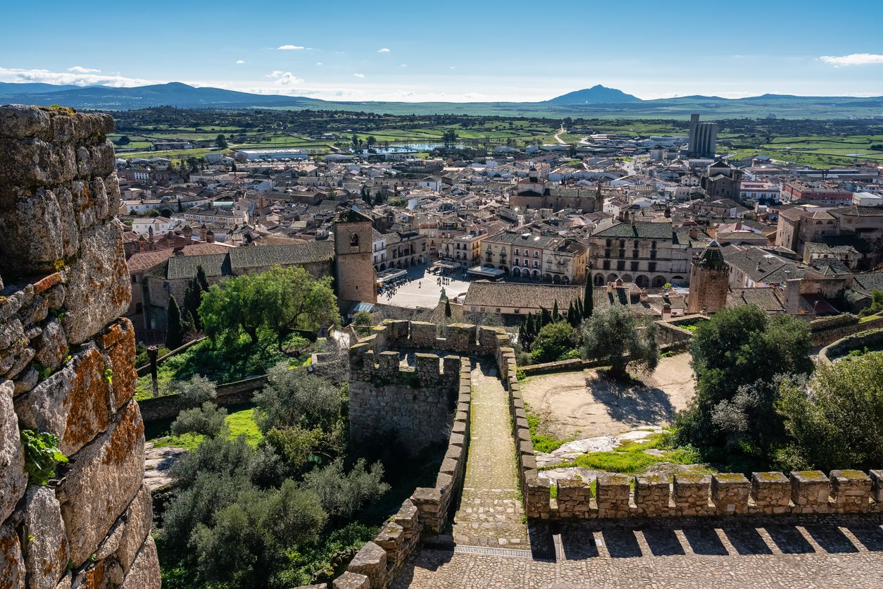 Vistas desde el castillo de Trujillo