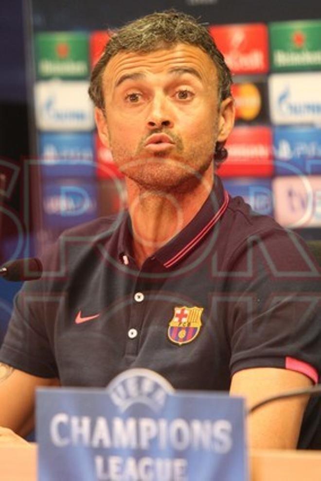 Rueda prensa de Luis Enrique y Neymar