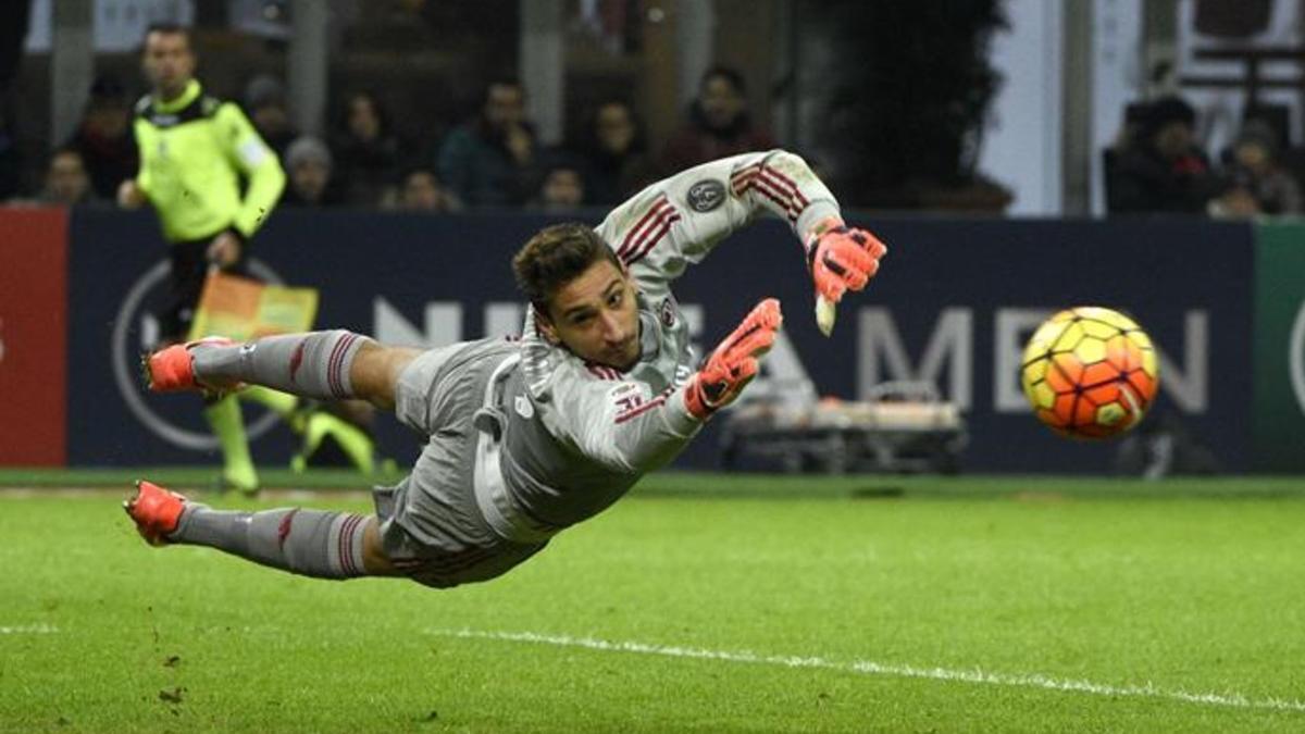 Donnarumma, la joya de la cantera del Milan