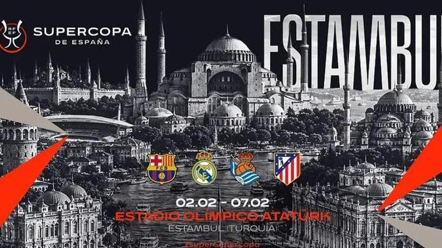 El capital saudí de 'Riyadh Season' patrocinará la Supercopa de España 2027 en Estambul