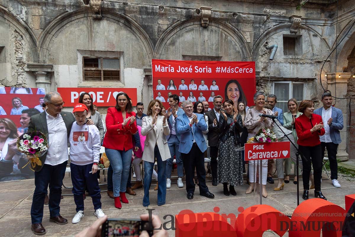 Descubre la lista del PSOE a la alcaldía de Caravaca