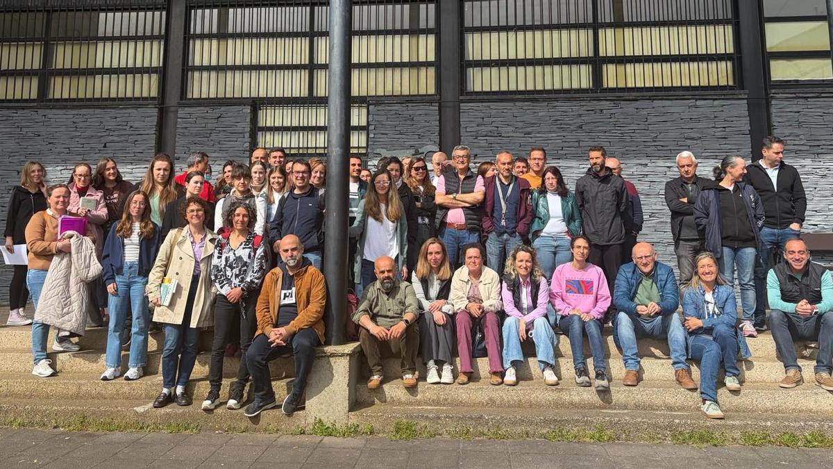 Los integrantes del claustro del Galileo Galilei.