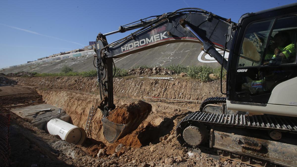 Visita a las obras de la infraestructura hidráulica de abastecimiento de Global Omnium