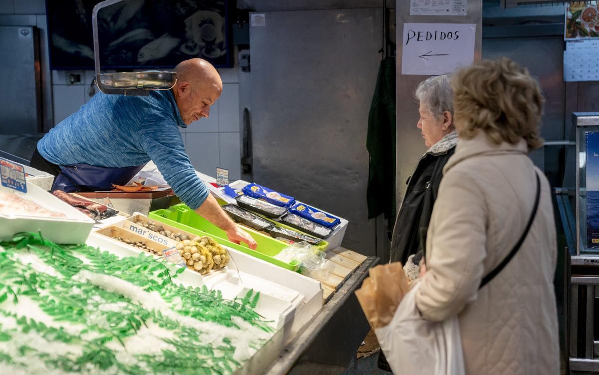 Compras navideñas de última hora, el mes pasado.