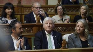 Comparecencia de Marcial Rodríguez, acusado de intento de agresion, en el Consell de Mallorca