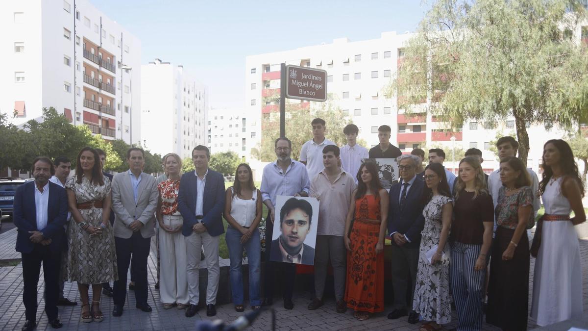 El PP recuerda la figura de Miguel Ángel Blanco.
