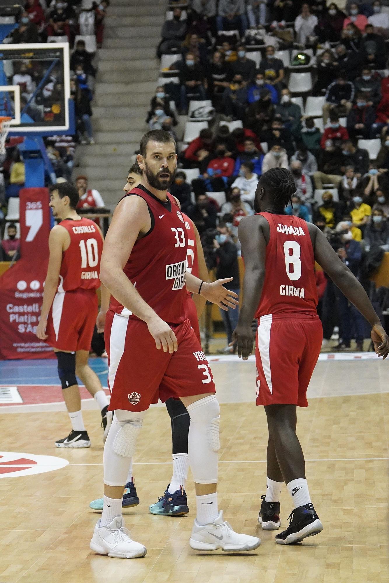 Marc Gasol impacta en el retorn a Girona davant 3.500 aficionats (89-47)