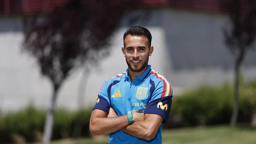Eric Garcia y su golazo para enmarcar en el entrenamiento con la Selección