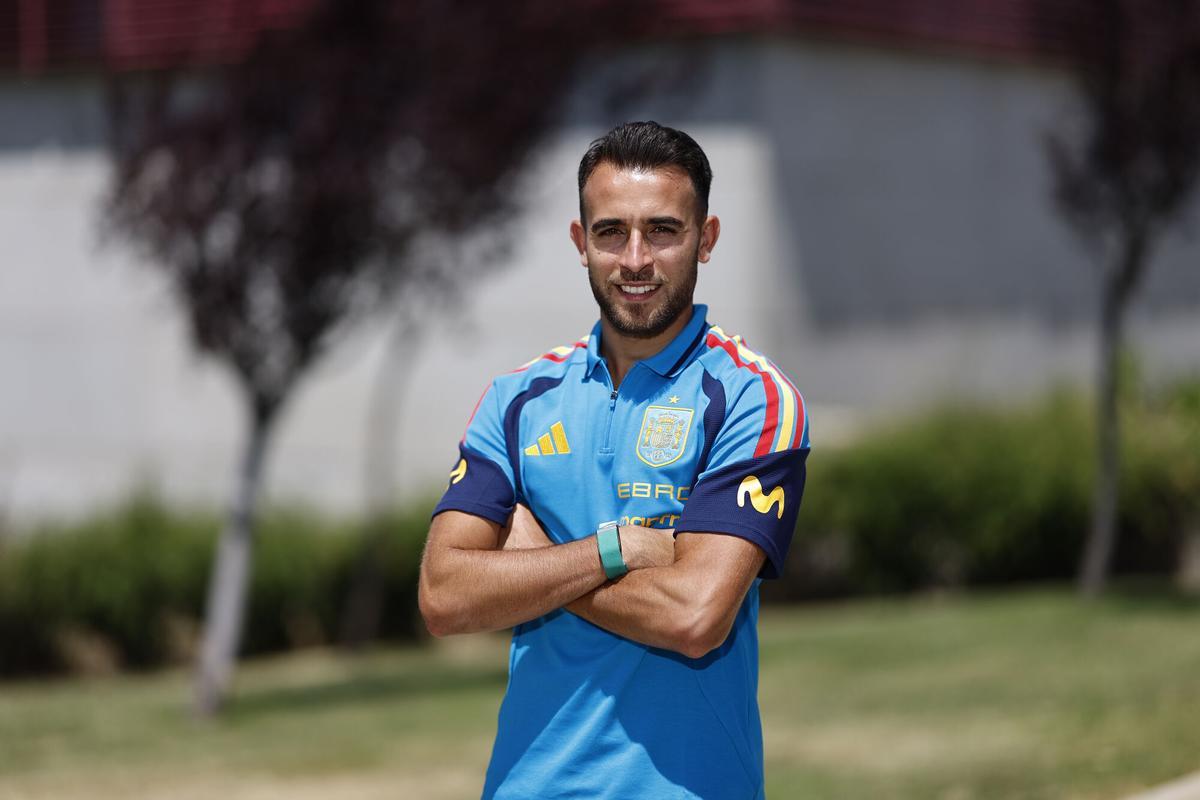 Eric Garcia, en la concentración de la Roja antes de viajar a Estados Inidos