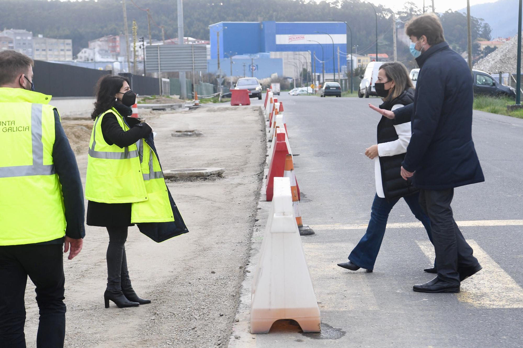 Obras de ampliación del acceso a Sabón