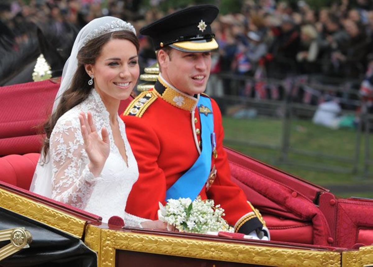 La boda de Kate Middleton y Guillermo de Inglaterra