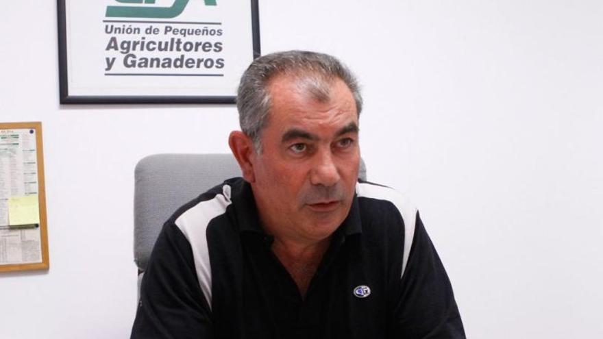 Aurelio González, presidente de UPA Zamora.