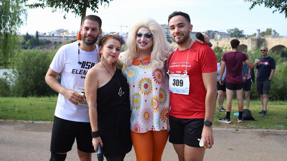 Manu y Raúl con Femurosa y Marisol Torres.