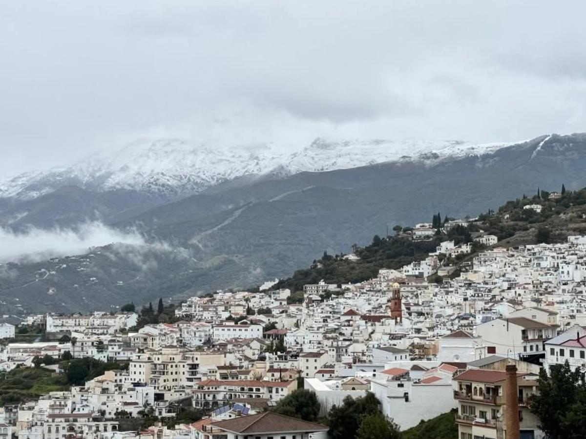Una imagen divulgada este lunes por el Ayuntamiento de Cómpeta.