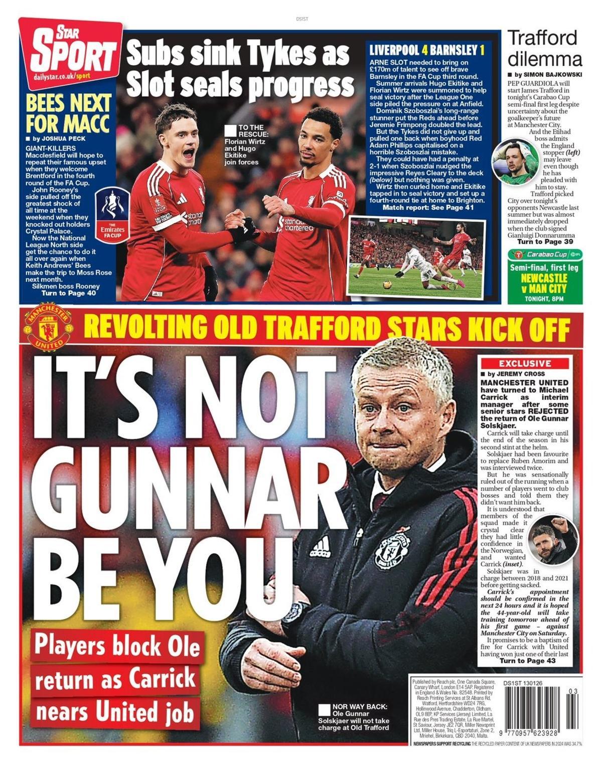 Estas son las portadas de la prensa deportiva de hoy