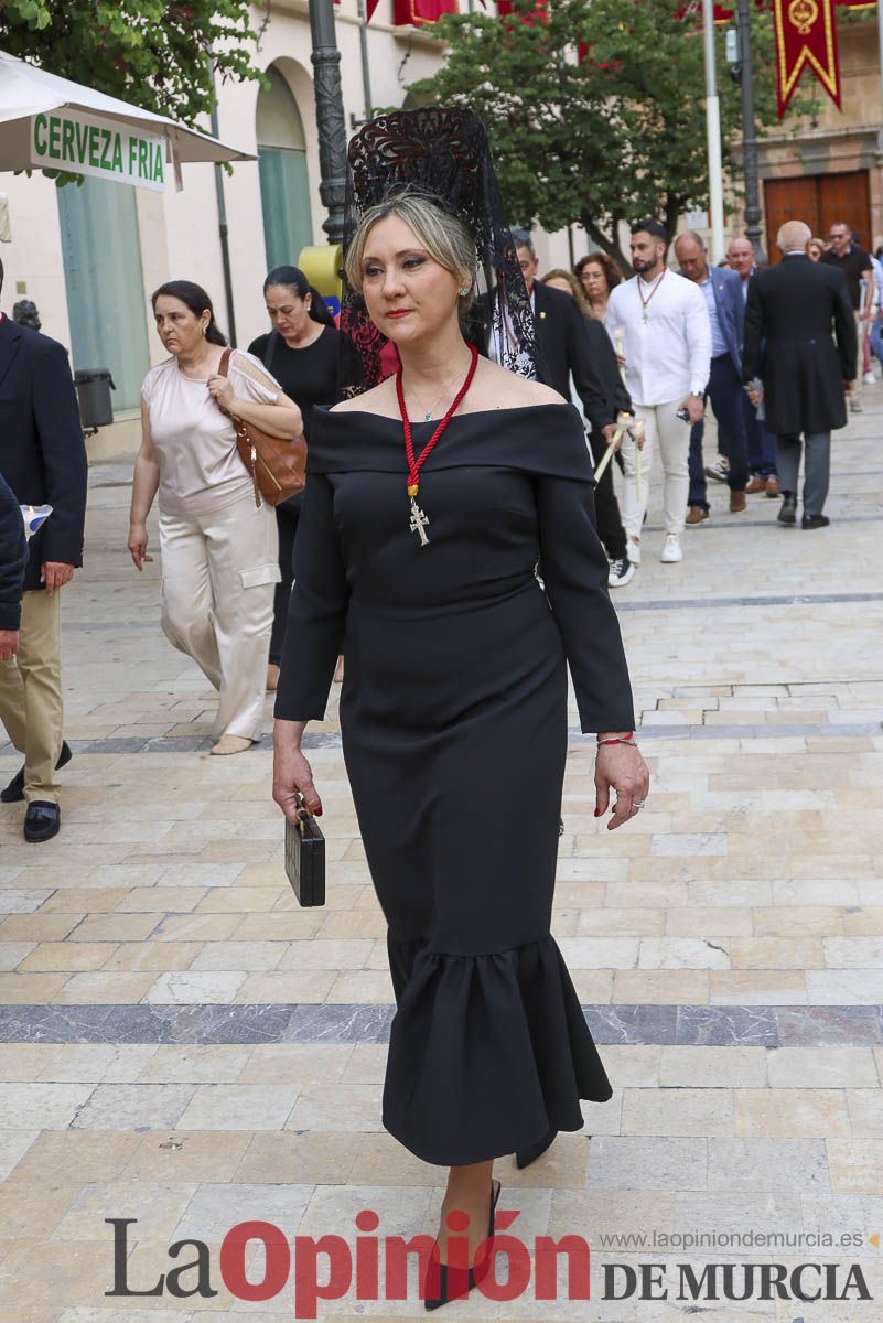 Fiestas de Caravaca: Procesión de regreso a la Basílica