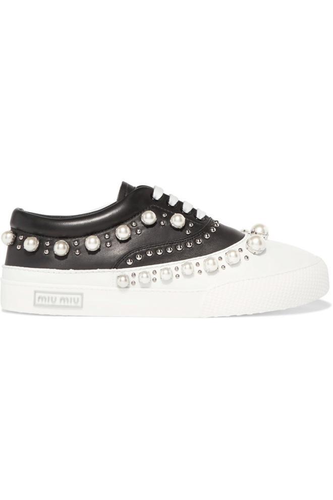 Zapatillas joya: de Miu Miu