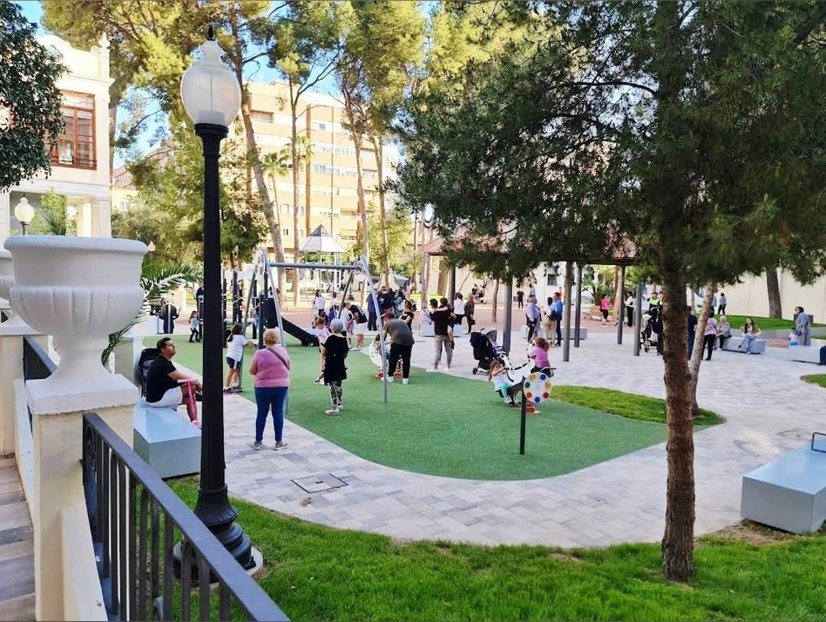 El Jardín de la Música de Elda, en una imagen de archivo.