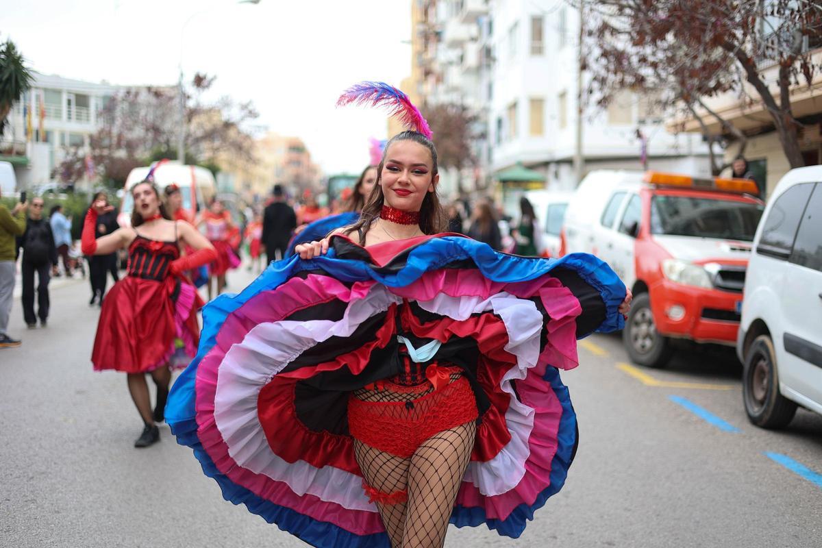 Rúa de carnaval de Ibiza.