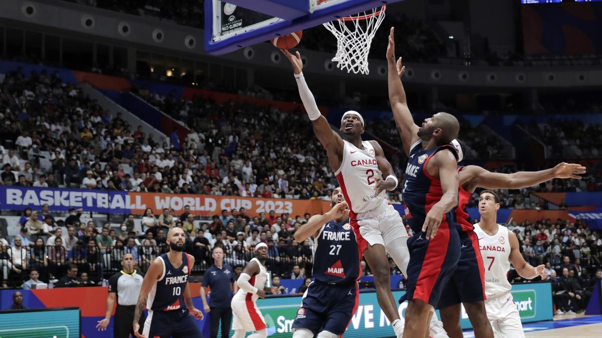 Shai Gilgeous-Alexander devours France and places Canada second in the group