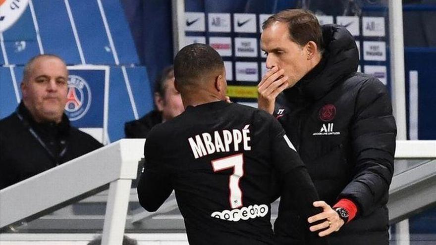 La cólera sin fin de Mbappé con Tuchel