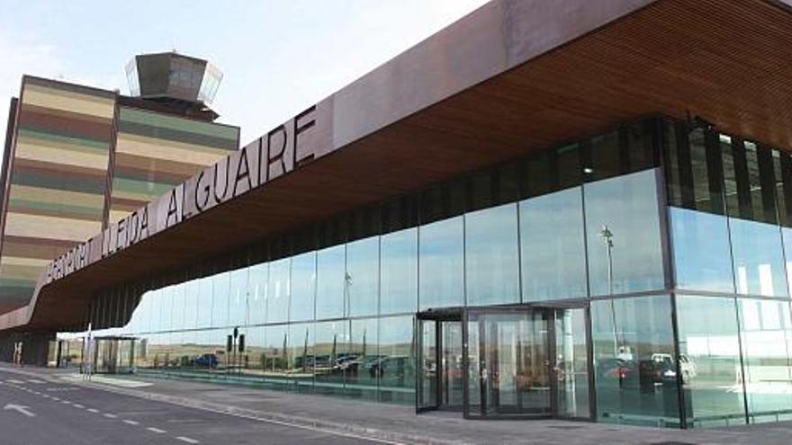 El aeropuerto de Lleida-Alguaire, hasta donde podrían operar vuelos desde El Altet a partir del próximo invierno.