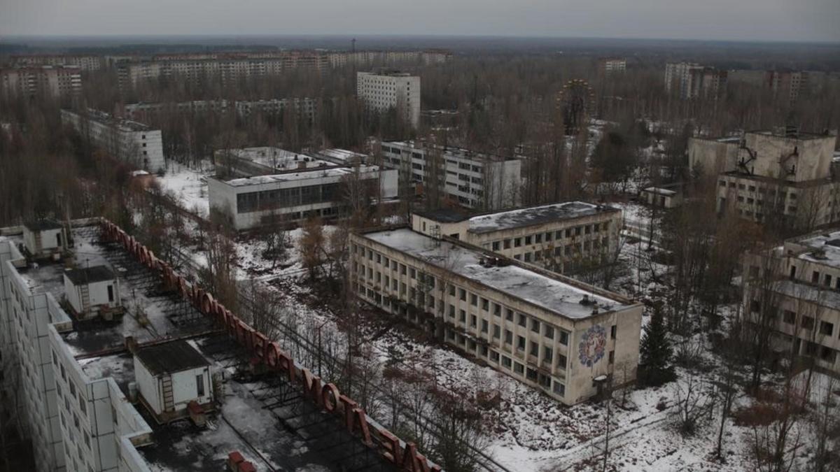 Imagen de archivo de la zona de exclusión de Chernóbil.