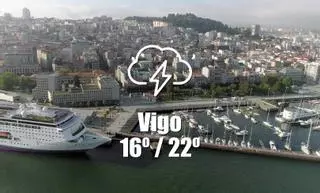 El tiempo en Vigo: previsión meteorológica para hoy, domingo 30 de junio