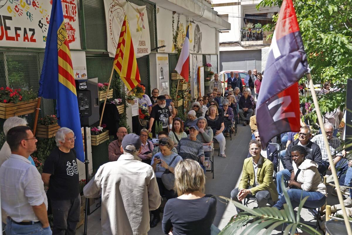Les imatges de la inuguració de la plaça Sebastià Parra