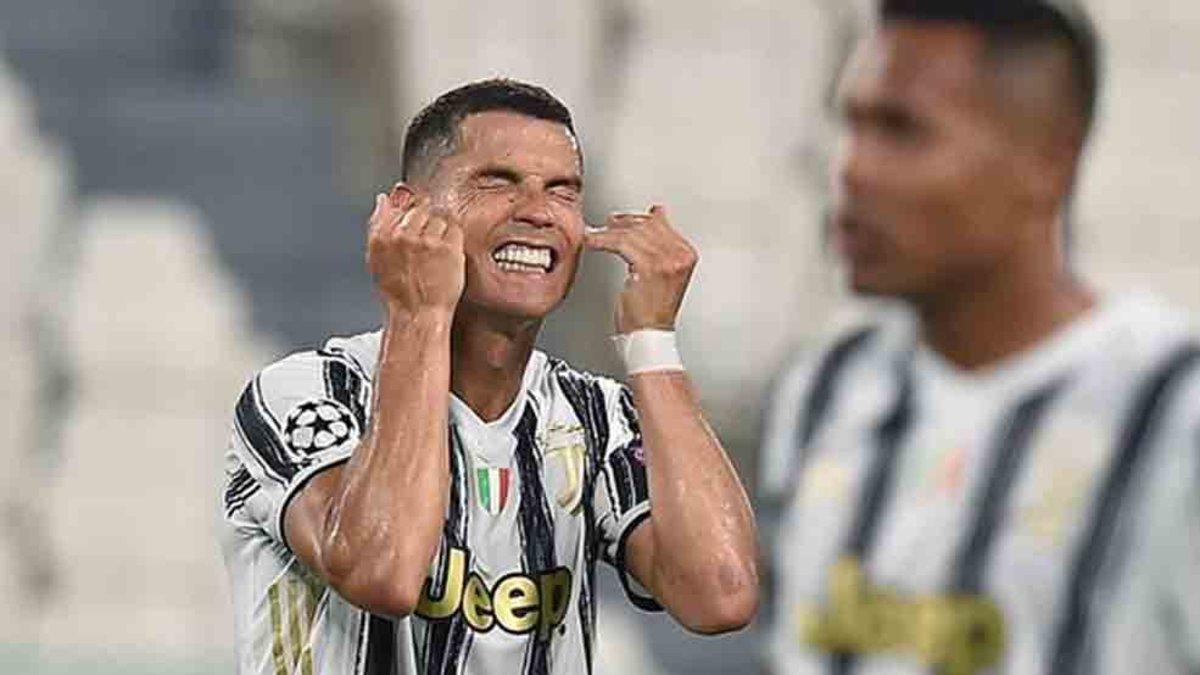 Cristiano Ronaldo ha fracasado con la Juventus en la Champions