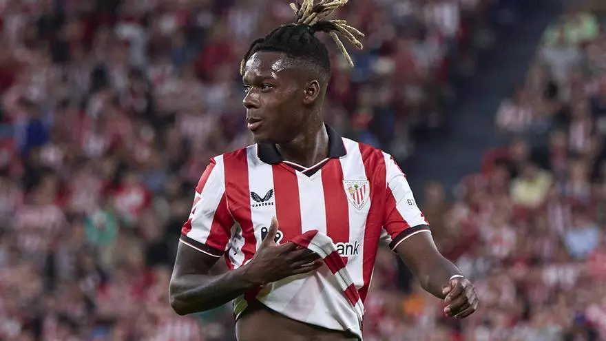 En el Athletic se frotan los ojos con Nico Williams