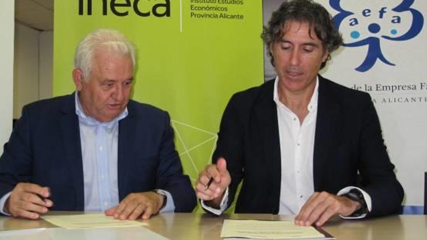 Ineca y la Empresa Familiar impulsan estudios sobre los sectores productivos