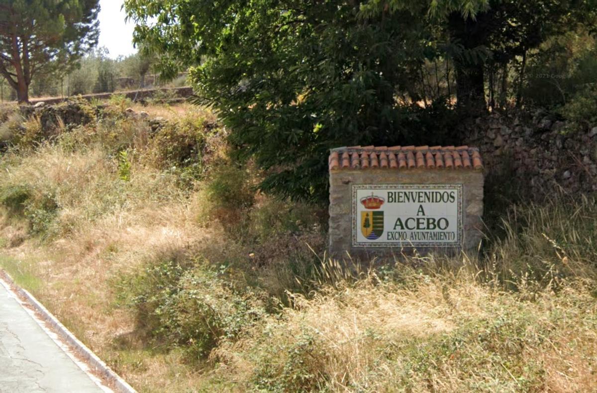 Entrada a Acebo.