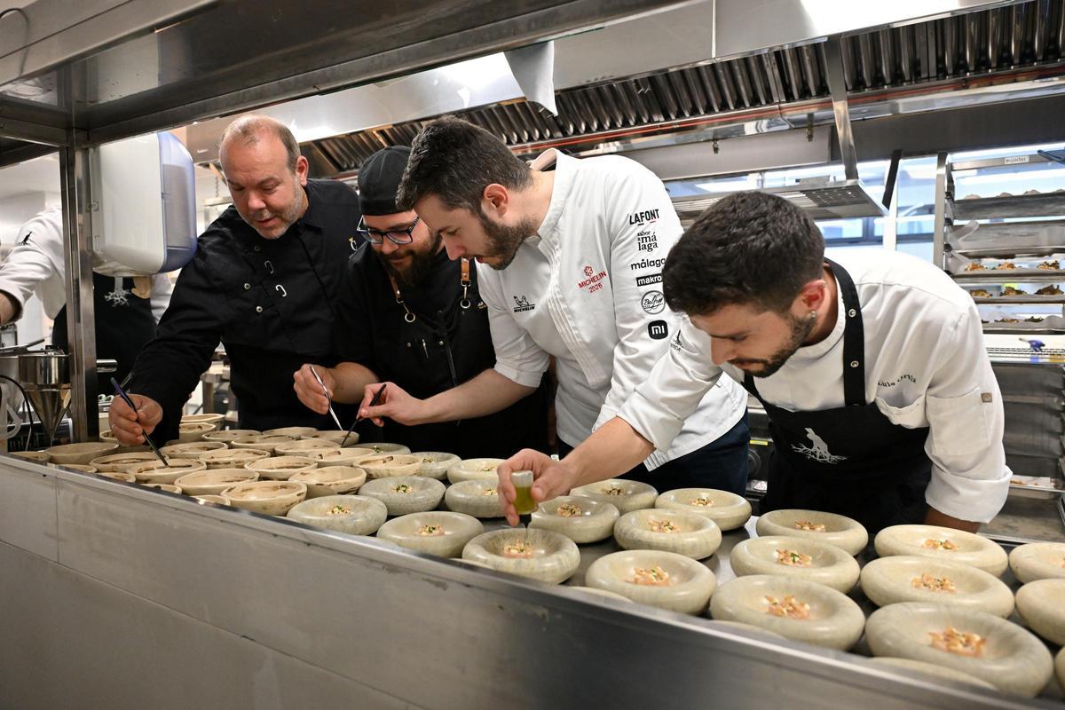 Los comensales disfrutaron de un exclusivo encuentro a cuatro manos protagonizado por Alejandro Ibáñez y el chef anfitrión de il Palco, José Dolera.