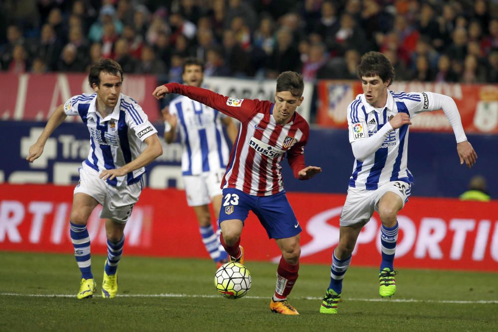 Las mejores imágenes del Atlético-Real Sociedad