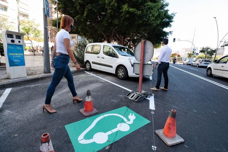 Nueva distribución de aparcamientos en Tomé Cano para suprimir la doble fila