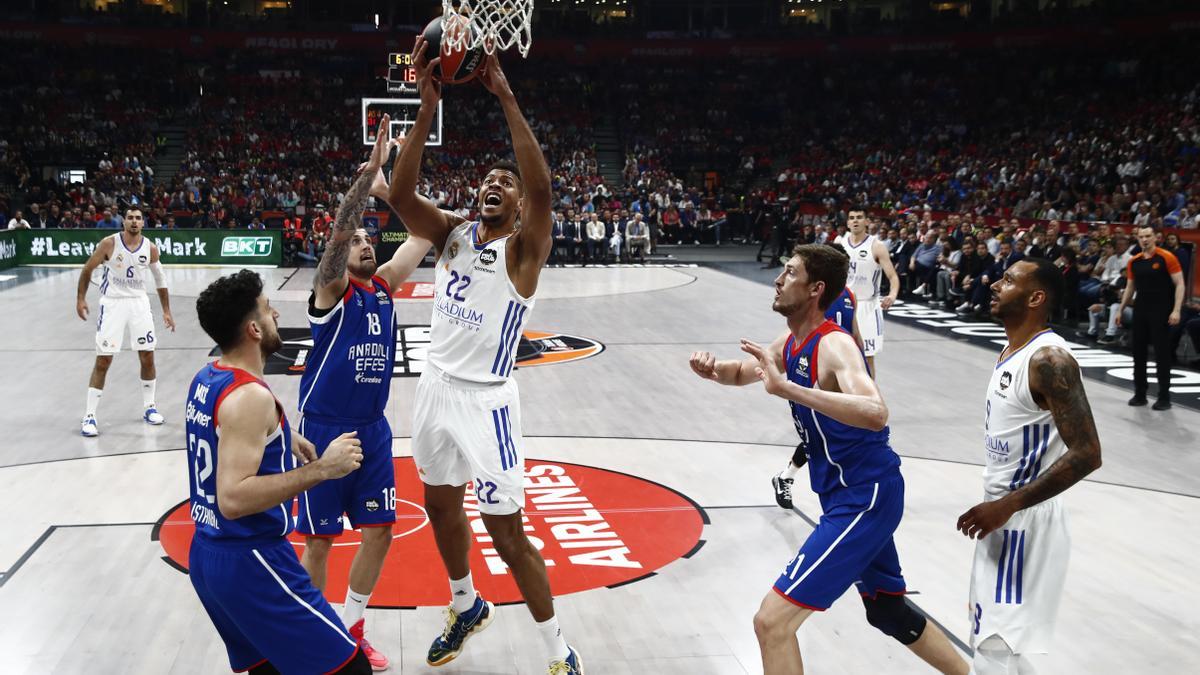 Real Madrid - Anadolu Efes, en imágenes.