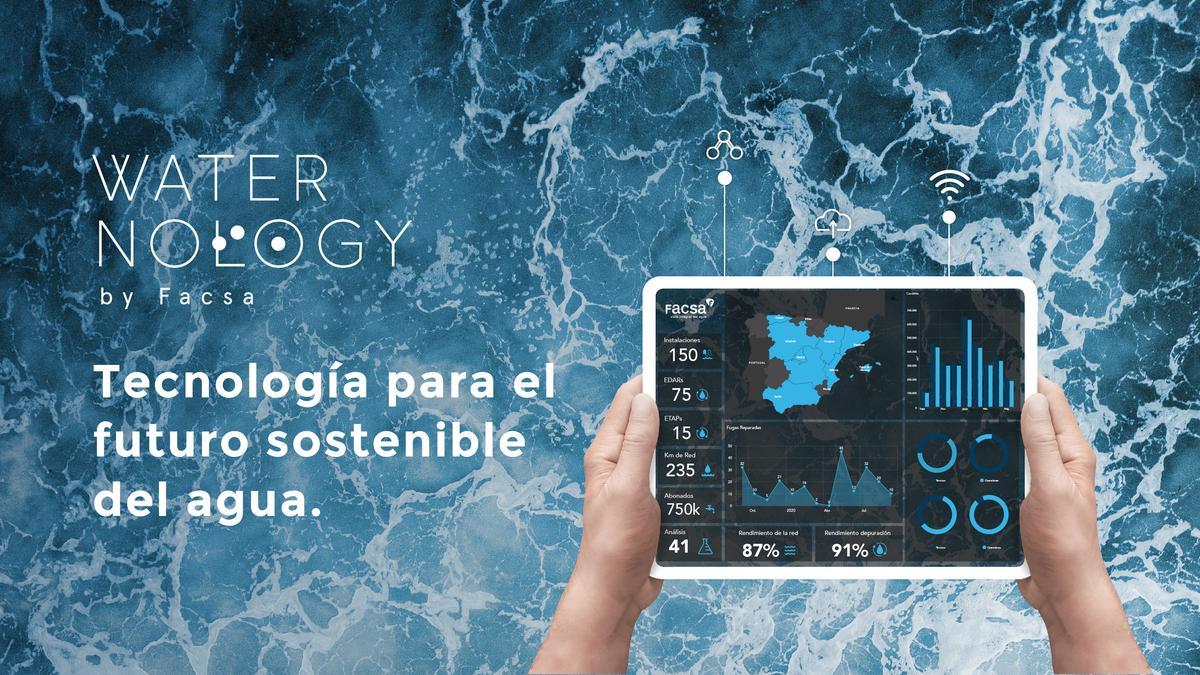 Waternology une todo el potencial tecnológico que Facsa aplica a la gestión inteligente del ciclo integral.