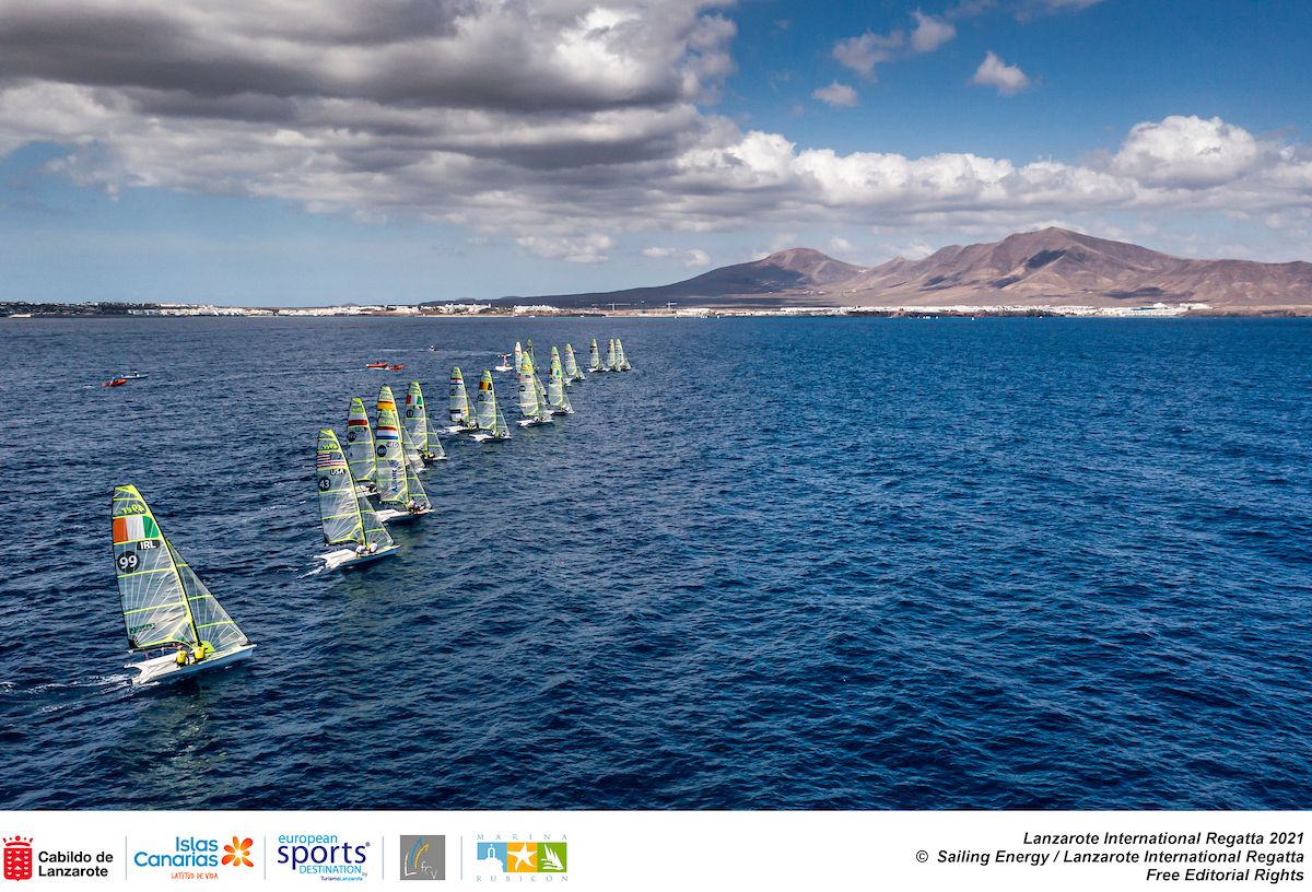 Pruebas clasificatorias de vela en Lanzarote para los Juegos Olímpicos de Tokio