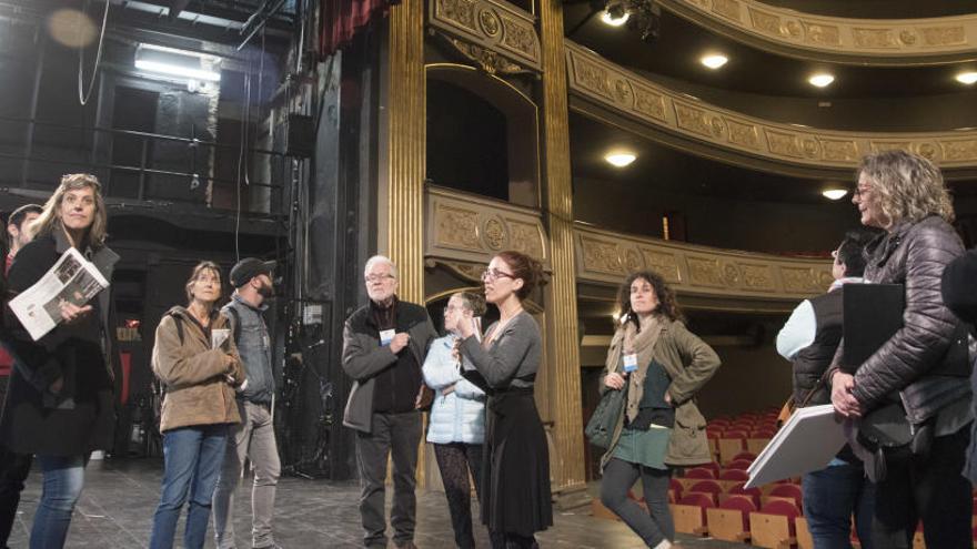 Unes 80 persones visiten l&#039;antic Conservatori en una matinal d&#039;idees per dibuixar-ne el futur