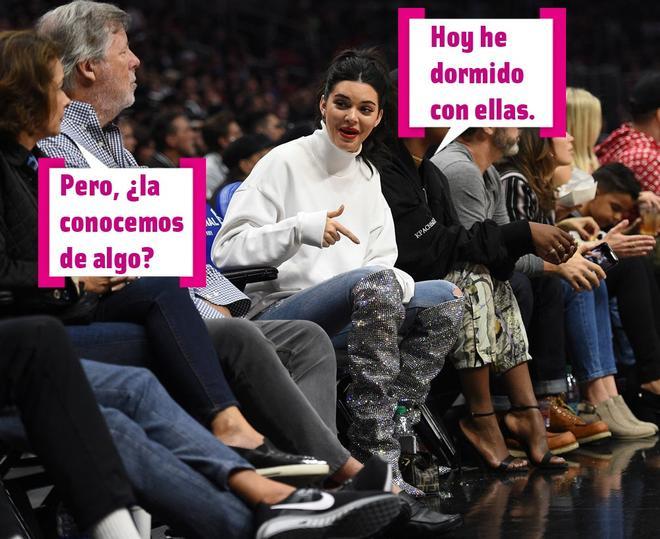 Kendall Jenner con las botas nuevas