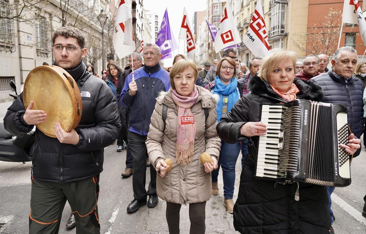 Asistentes a la manifestación